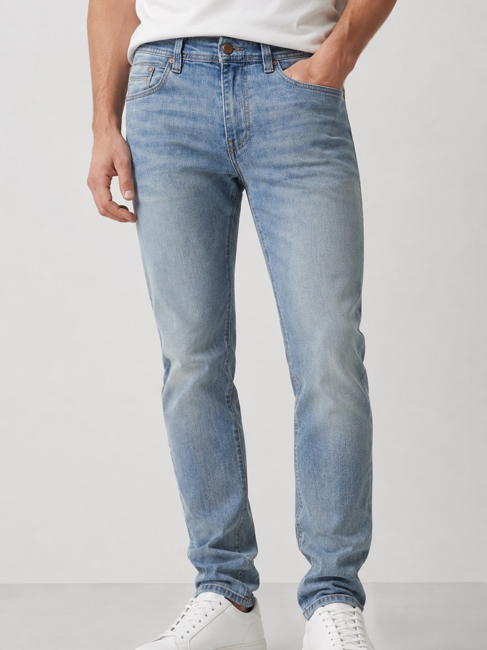 Slim Fit Light Blue Men’s Jeans